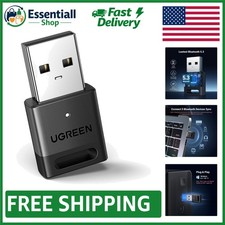 Plug Play Bluetooth 5.3 USB Adapter for Windows - Compact Connectivity