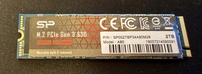 Silicon Power P34A80 2TB M.2 PCI Express SSD (SP002TBP34A80M28)