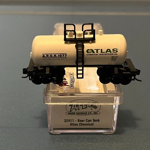 Tanque de lata de cerveza Atlas escala N 32411 - Atlas Chemical | Condition: Used