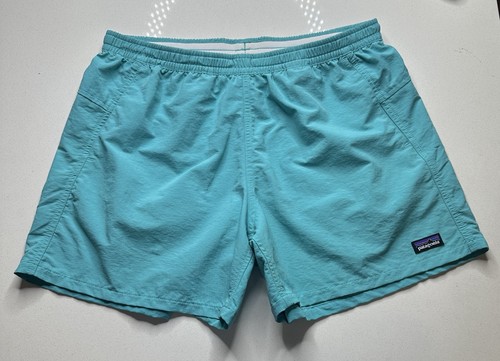 Patagonia Baggies Damengröße M dunkel türkis Kordelzug Shorts