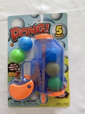 Pong Dart Gun Toy Set with 5 Balls 6 Pieces Ages 3 Recommended Age 3-4 Years