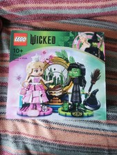 Image of LEGO Wicked 75682 Elphaba Glinda Figure Set New Sealed Retired Set
