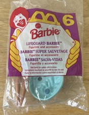 McDonald's Mattel Lifeguard Barbie 6 1994 Sealed