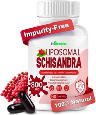 Schisandra Berry Extract Softgels  800MG  60 Count  FREE SHIPPING 