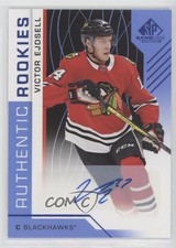 2018 Upper Deck SP Game Used Authentic Rookies Blue Victor Ejdsell #161 Auto 2d8