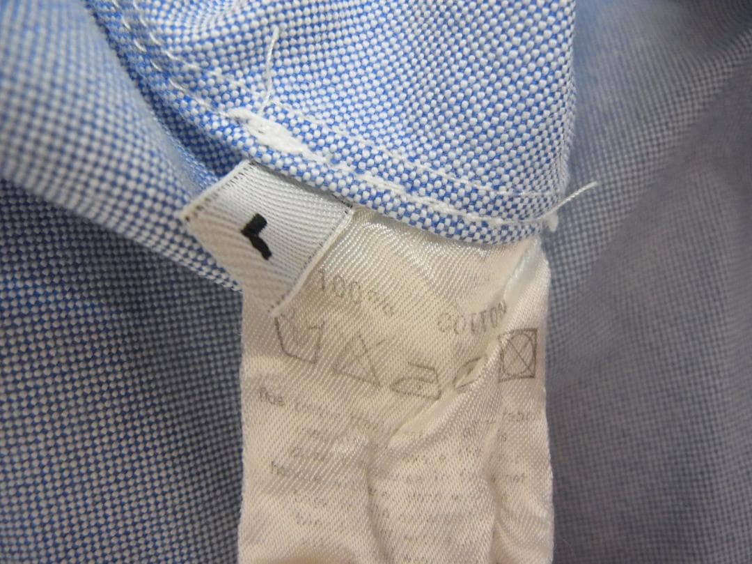 visvim Oxford Button Down Short Sleeve Shirt L Cl… - image 10