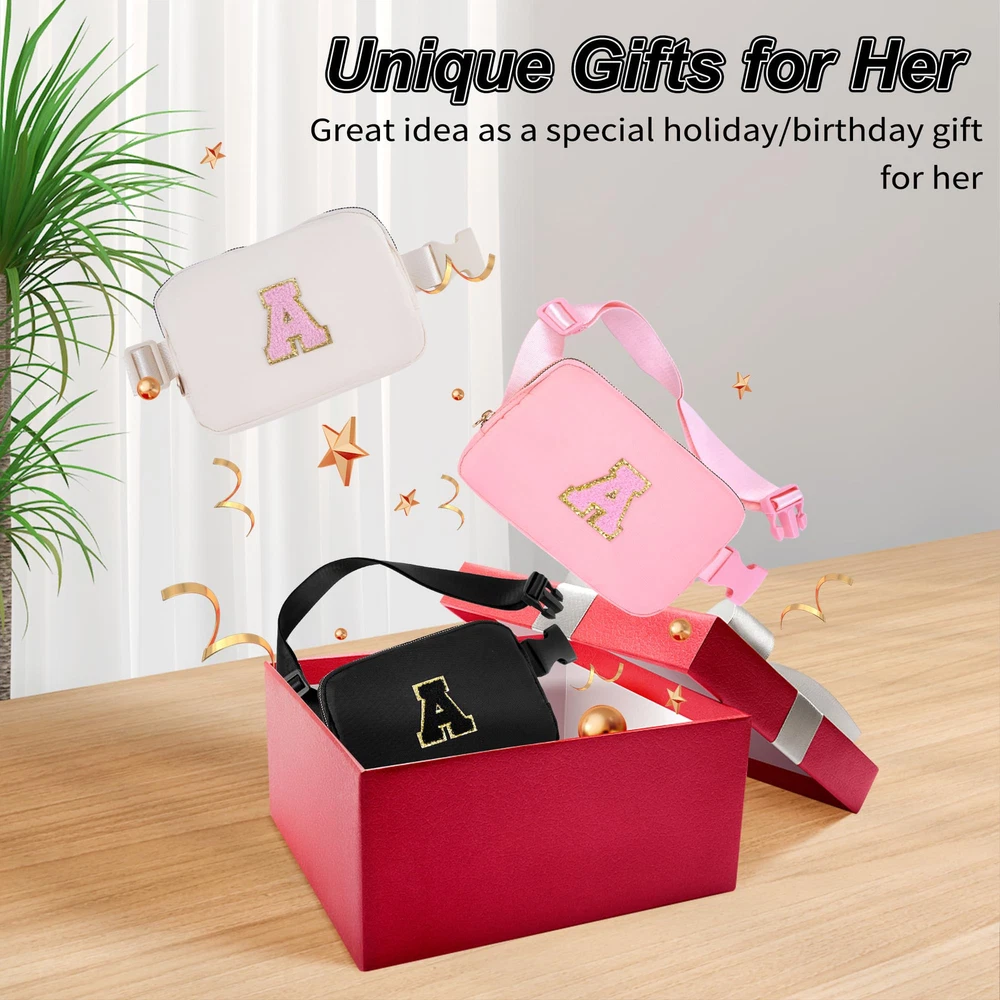 Stylish Adjustable Mini Waist Pack for Women and Girls - Personalized Belt Bag