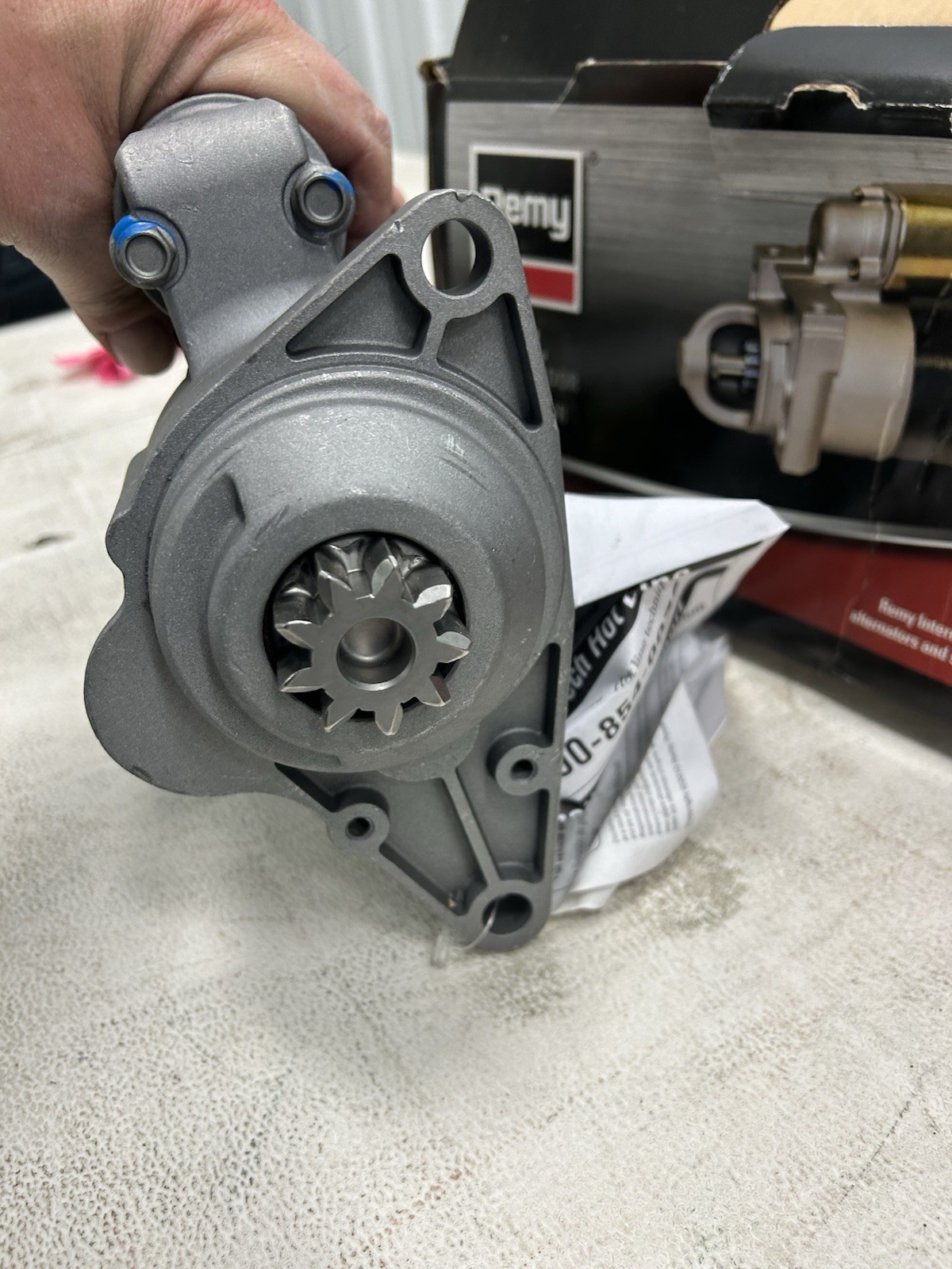 Delco Remy International Starter Motor UPT17720 17720 B2