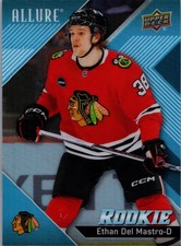 2024-25 Upper Deck Allure - Rookies Ethan Del Mastro #145 (RC) - Blackhawks