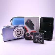 Casio Digital Camera Exilim EX-Z1050 10.1MP Purple Tested Full Set *Read*