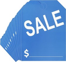 50 Packs Car Sale Tags Mirror Hang Tags,Car Dealership for Sale,8.5 X 11.5 Inche