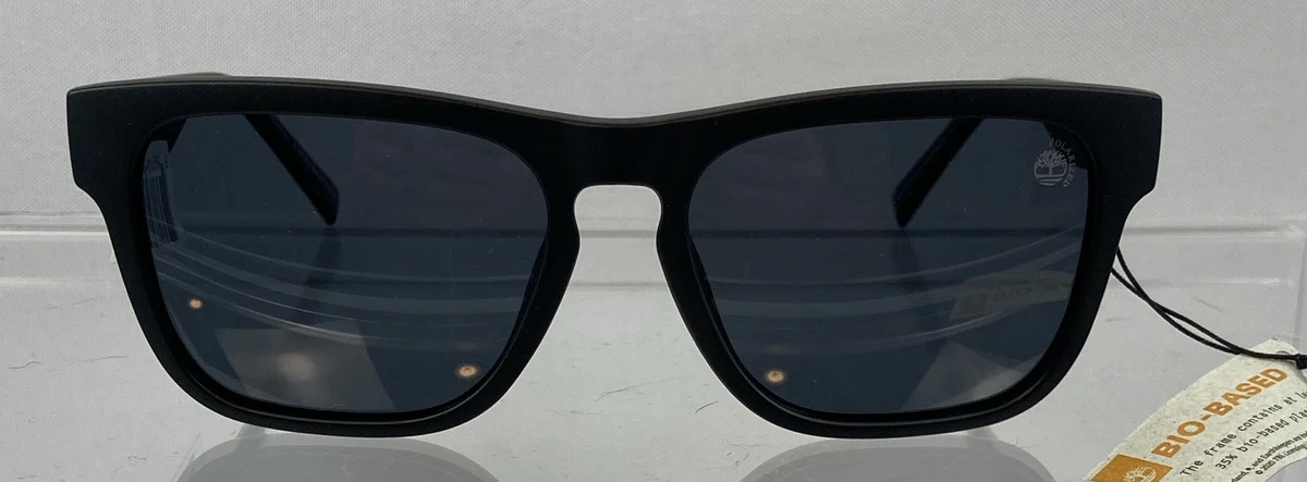 Timberland TB00011/S 02D Men's Square Sunglasses Black Polarized