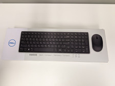 Dell KM555 Silent Keyboard  Mouse - Black