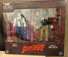 HASBRO MARVEL LEGENDS DAREDEVIL MARVEL'S MUSE & MARVEL'S BULLSEYE NEW - USA
