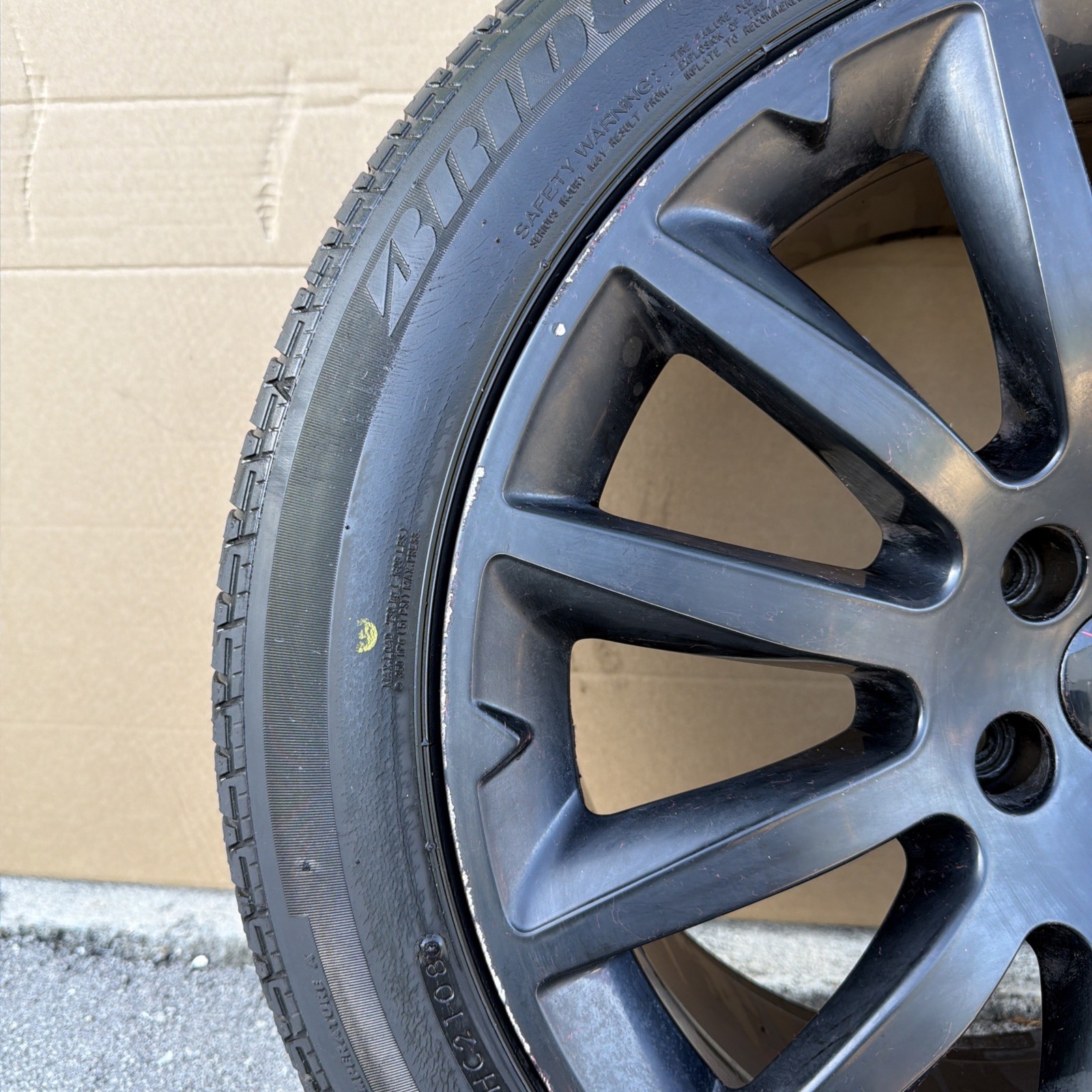 🟢Maserati Ghibli M157 S Q4 7.5 x 18 18" Front Wheel Rim Black 670011872 OEM🟢