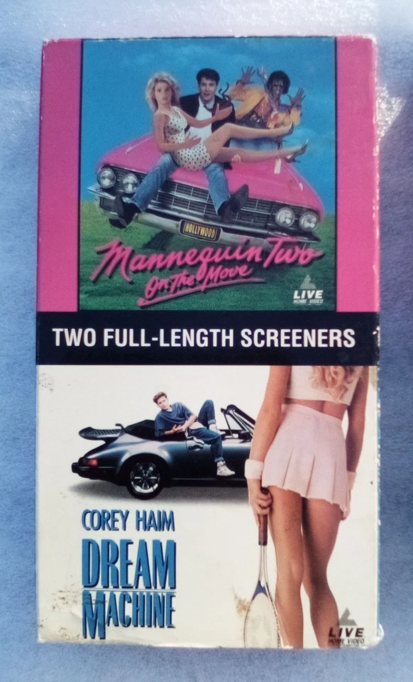 Mannequin Two/Dream Machine (DEMO Pre Owned VHS) SCREENING/PROMO *RARE!!!* - Image 4 of 4