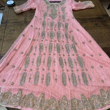 Handmade Pakistani Indian Wedding Party Dress