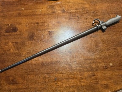 Ww1 RARE STEEL HANDLE ORIGINAL M1886/93 FRENCH LEBEL ''ROSALIE'' BAYONET