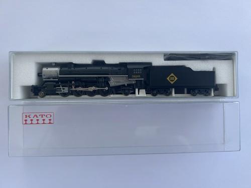 Locomotive Vapeur KATO N Scale 2-8-2 Mikado Pennsylvania #1662 – Occasion Comme Neuve