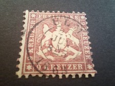 W&uuml;rttemberg 24 gestempelt, signiert