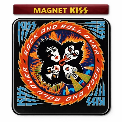 Magnet KISS – Aimant Frigo Album Hard Rock . rock and roll over - Photo 1/4