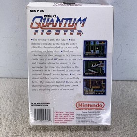 Kabuki Quantum Fighter NES Boxed Complete w/ Manual