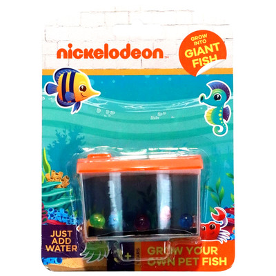 Nickelodeon Grow Your Own Pet Fish Grow Into Giant Fish Just Add Water