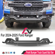 Front Bumper Truck Guard Bull Bar Compatible For 2024-2026 Ford Ranger Black