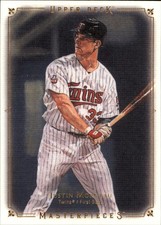 2008 UD Masterpiece Upper Deck Baseball Card #51 Justin Morneau