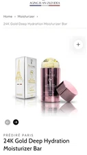 la predire prestife 24K GOLD (seen in bar) Hydration Cleaning Bar NEW in box