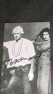 PETER HINWOOD As ROCKY Hand Signed Autograph Photo ROCKY HORROR PICTURE SHOW