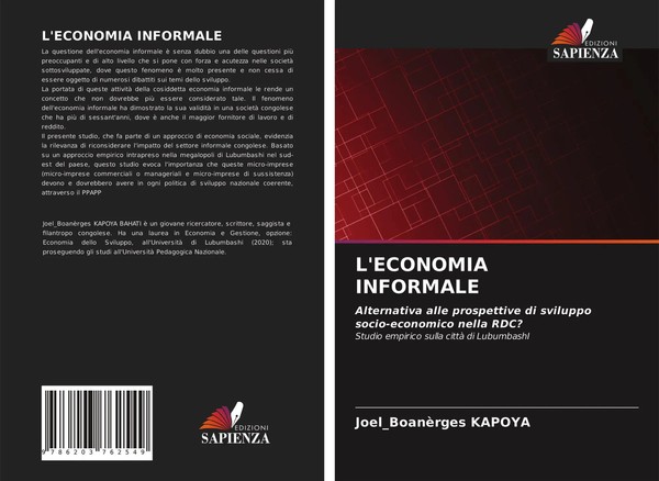Joel_BoanèRges Kapoya | L'economia Informale | Taschenbuch | Italienisch (2021)-image
