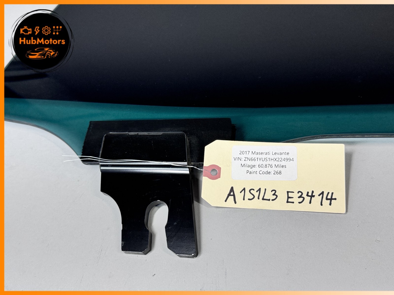 2017 - 2024 MASERATI LEVANTE REAR RIGHT PASSENGER SIDE DOOR WINDOW GLASS OEM