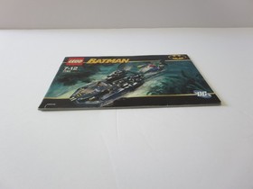 Lego Batman I 7780 The Batboat: Hunt for Killer Croc Instructions Manual Only