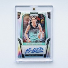 Panini 2023 Prizm WNBA Breanna Stewart New York Liberty Signatures #SG-BSW