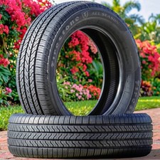 2 Tires Firestone All Season 19565r15 91h As As