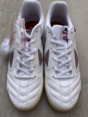 Nike Gato SB x Supreme White World Famous 2018 (AR9821-116) NWOB! Men's Size 10