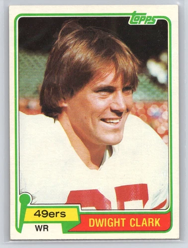 1981 Topps #422 Dwight Clark -49ers RC Rookie - NmMt or better