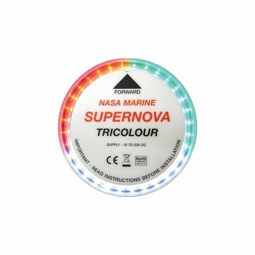 NASA Marine Navigation Light Supernova Tri Colour Masthead IP65/67 SUPER-TRI - Picture 2 of 3