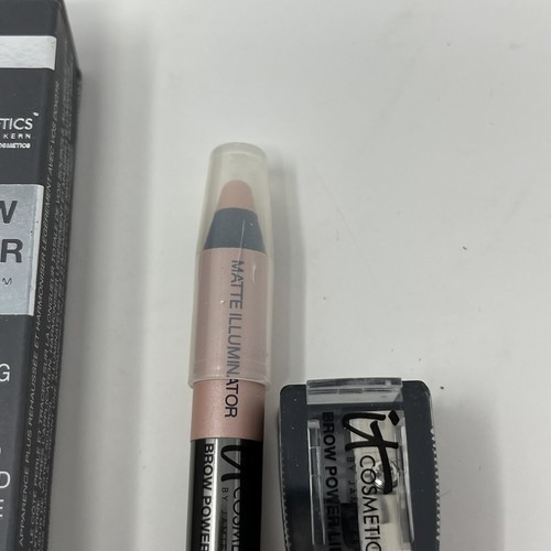 IT COSMETICS BROW POWER LIFT Dual Ended Illuminating Pencil NIB Discontinued - Picture 2 of 11