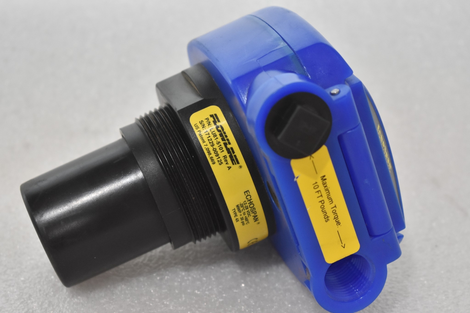 FLOWLINE LU815101 REV. A ECHOSPAN ULTRASONIC LIQUID LEVEL TRANSMITTER eBay