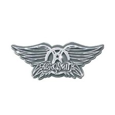 Image of Aerosmith Wings Officially Licensed High Quality Pin On Metal Badge