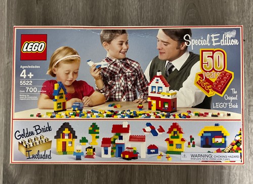 Lego 5522 Golden Anniversary Set Special Edition 50 Years 700 Pcs NEW Sealed