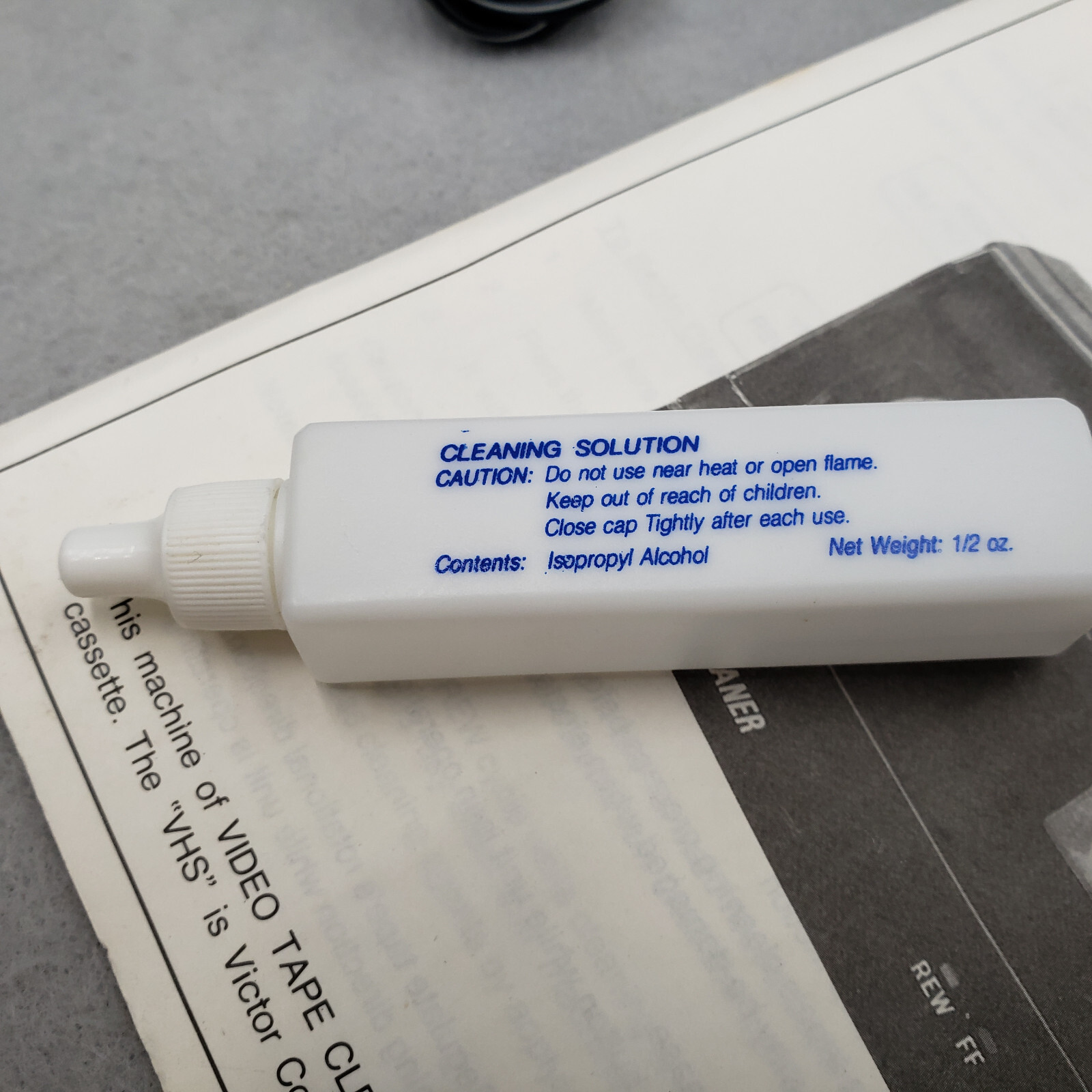 Vintage Cleanermate VC8088 VHS Video Tape Cleaner Machine Automatic Cleaning eBay