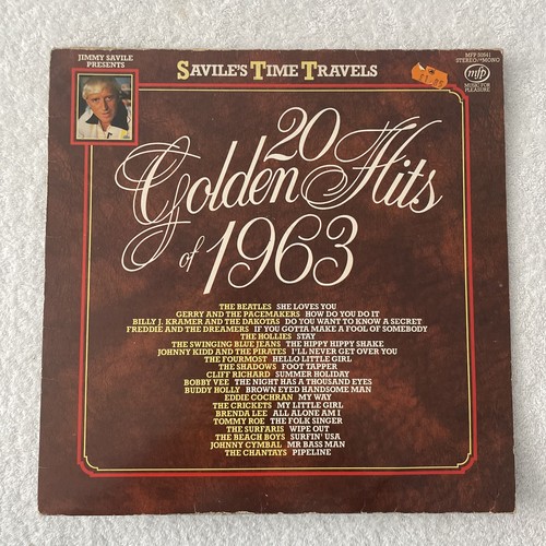 20 GOLDEN HITS OF 1963 - SAVILE’S TIME TRAVELS - VINYL 12" LP - MFP 50541 - 第 1/7 張圖片