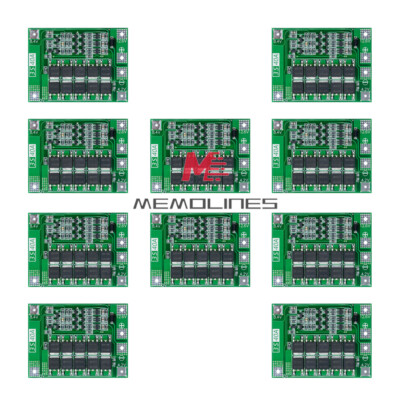 1-10Piece 3S 40A Balance/Enhanced 18650 Li-ion Battery BMS Protection Board New