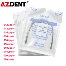 AZDENT Dental Orthodontic Arch Wire Super Elastic Niti Round Natural Nature Form