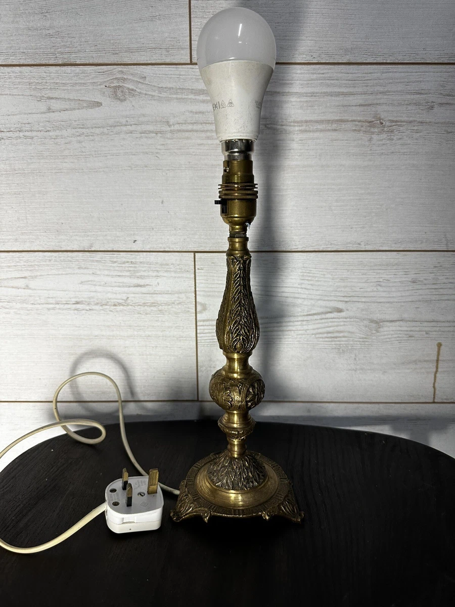 Ornate lamp base deals