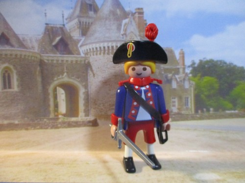Figurine Playmobil Pirate / Officier Anglais Ou Français - Occasion, Bon État