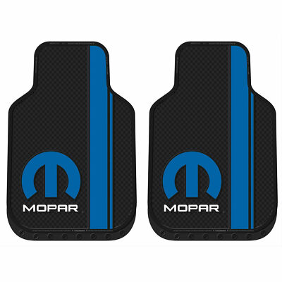  Mopar Licensed Rubber Front Floors Mats Heavy Duty Universal 